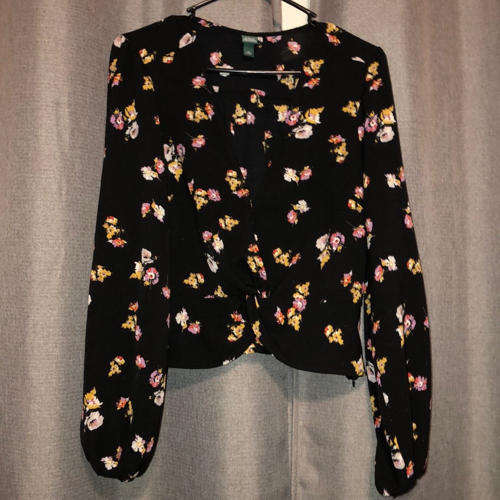 Floral long sleeve